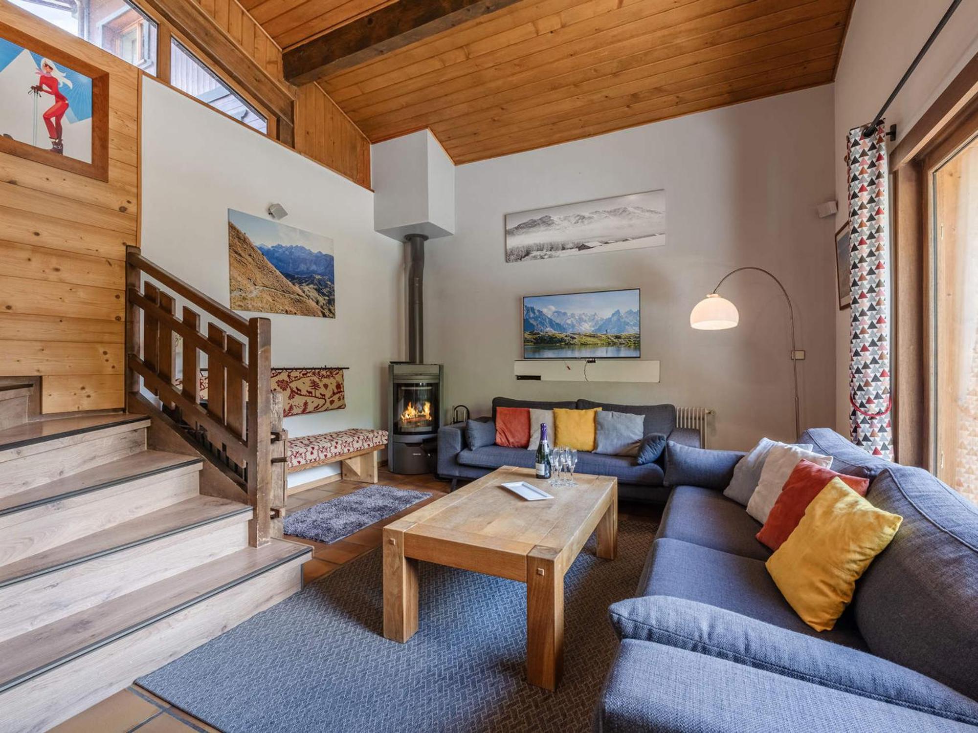 Spacieux Duplex Au Centre De - 10 Pers, 130m², Proche Pleney, 4 Chambres, Wifi - Fr-1-754-80 Morzine
